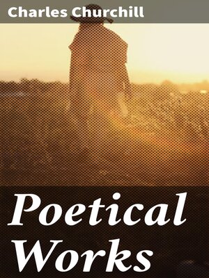 cover image of Poetical Works